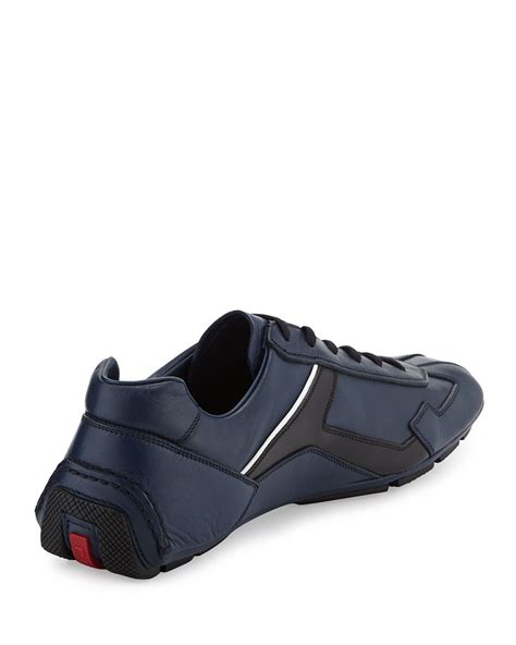 90'S PRADA MONTE CARLO LEATHER SNEAKERS 